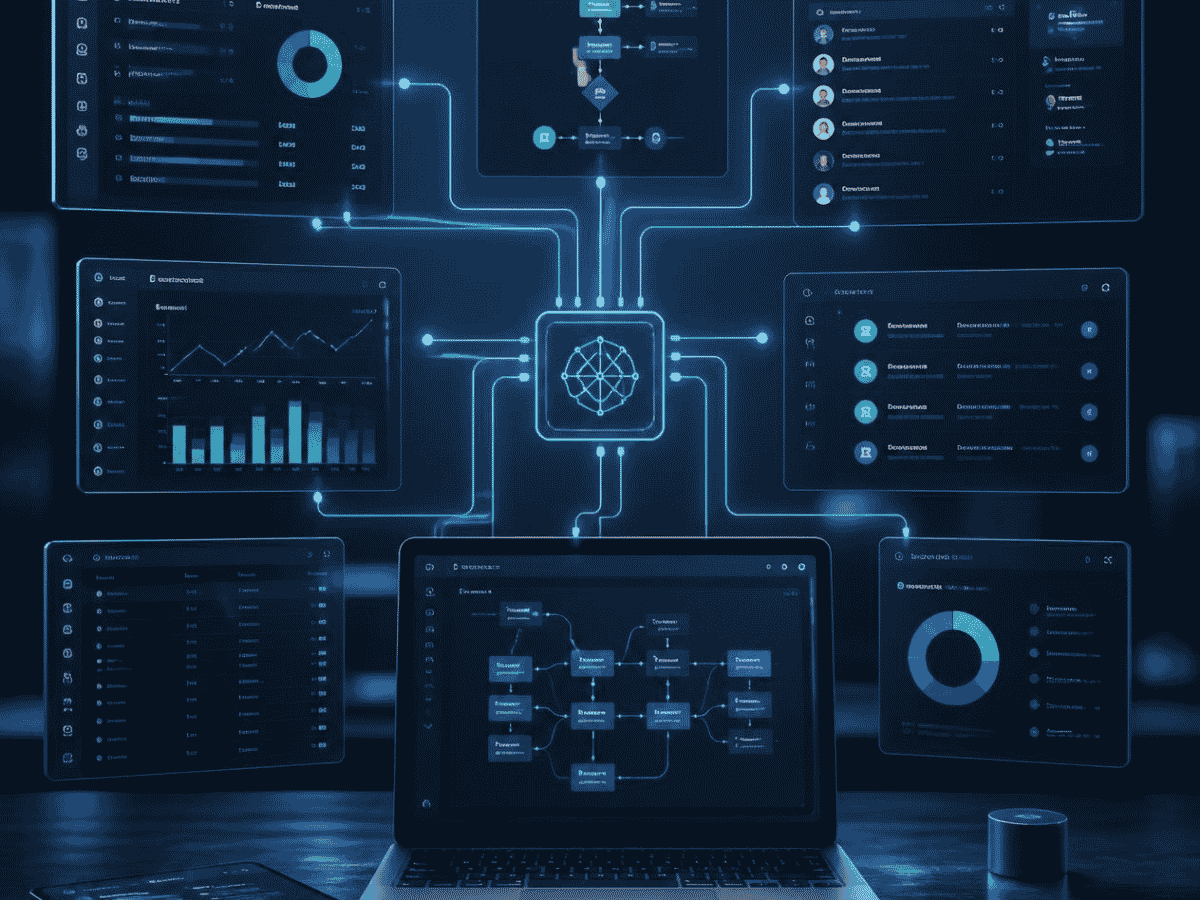 Connected business technology infrastructure for automation and operations