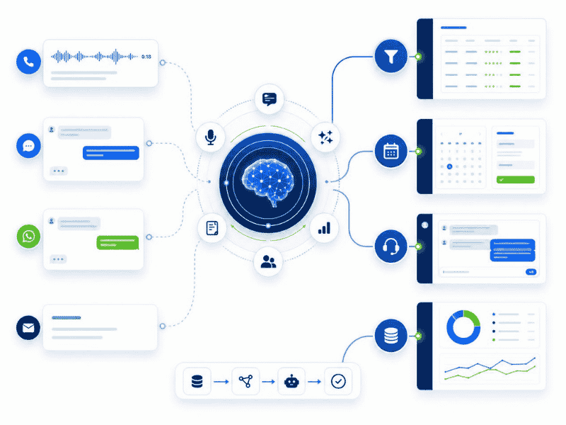 AI agents and intelligent business automation