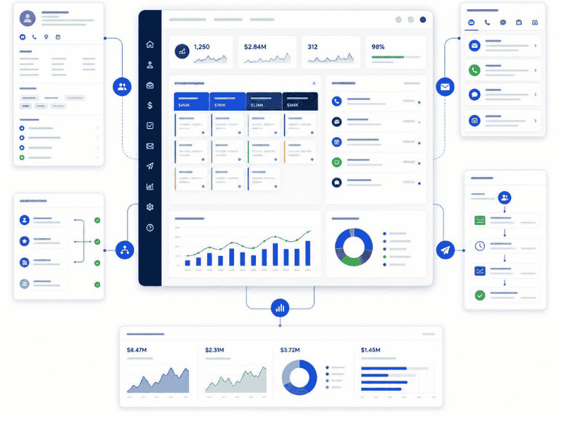 CRM and revenue operations systems
